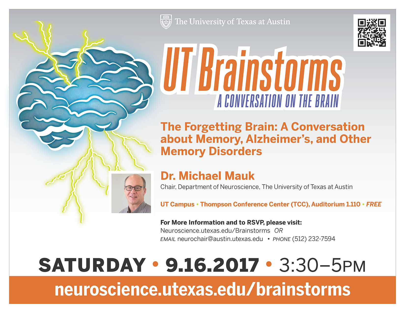 UT Brainstorms flyer