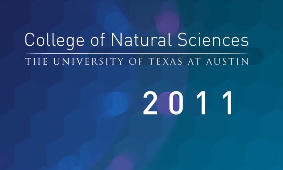 College of Natural Sciences Video: 2011