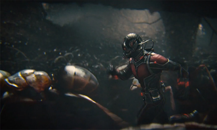 Scene from the movie Ant-Man