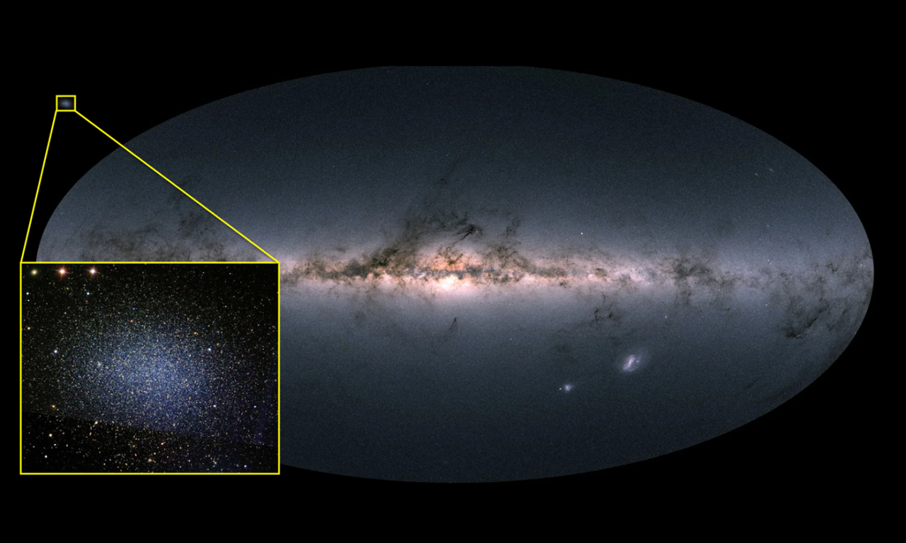 Astronomers Discover Strangely Massive Black Hole in Milky Way Satellite Galaxy