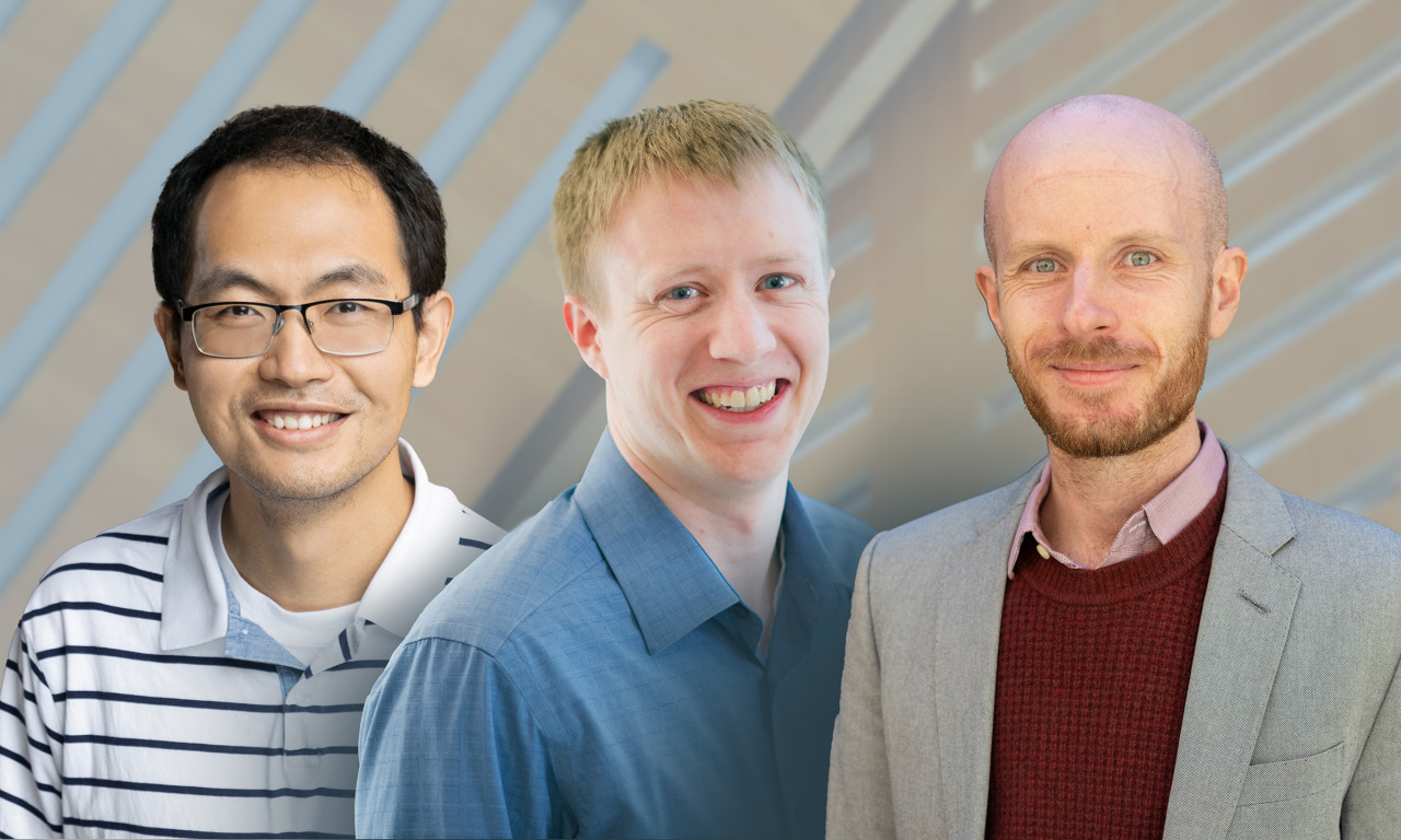 Three Faculty Members Awarded Sloan Fellowships