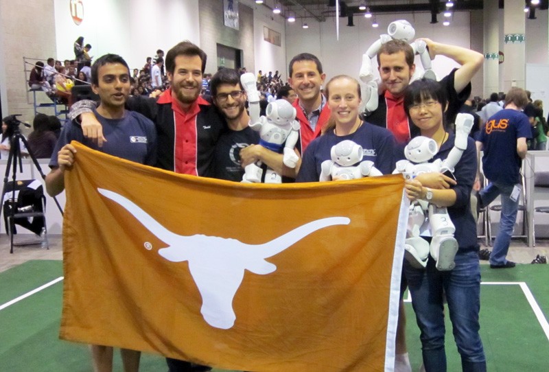 University of Texas at Austin Team Wins Robot Soccer World Championships in Two Divisions